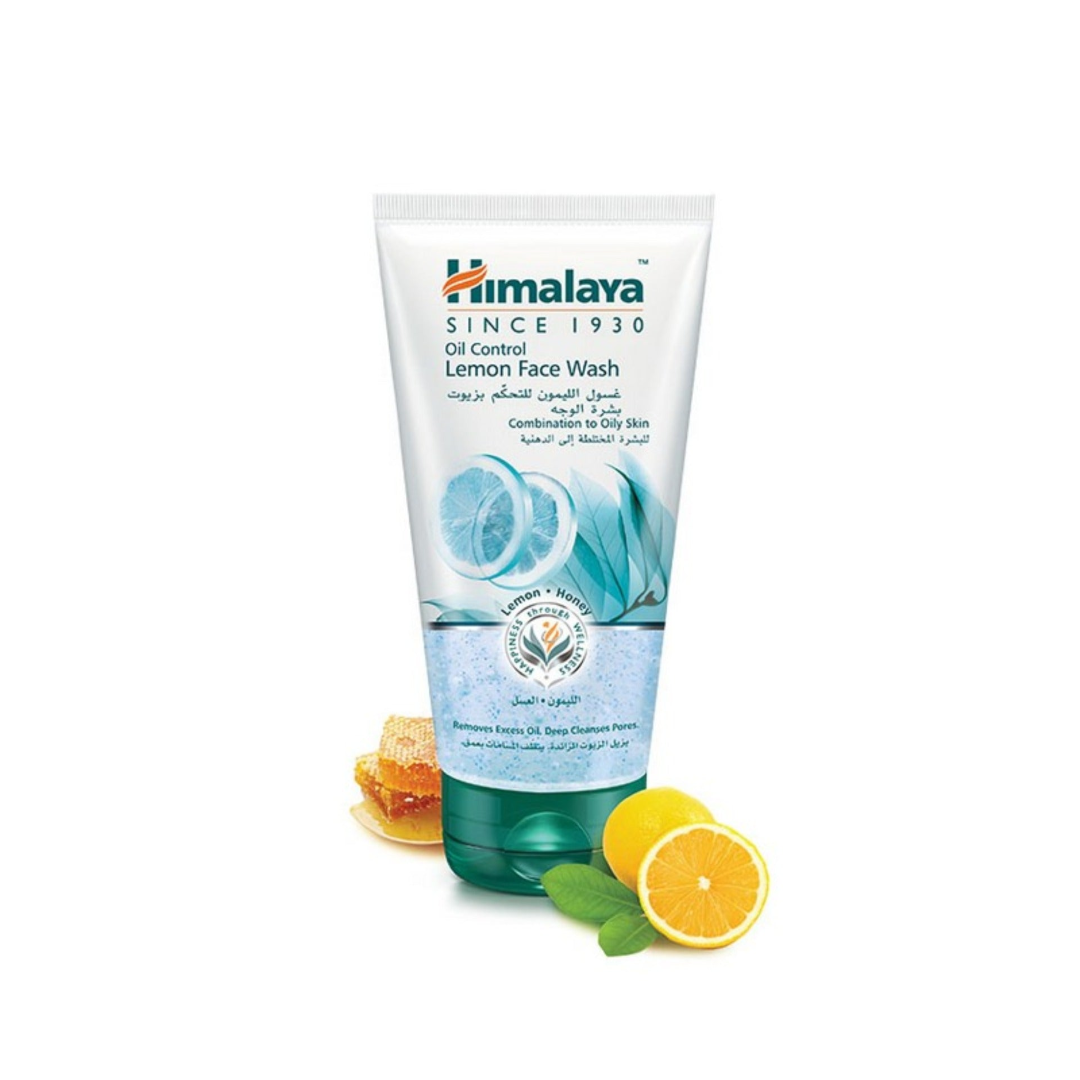 HIMALAYA OIL CONTROL LEMON FACE WASH 100ML
